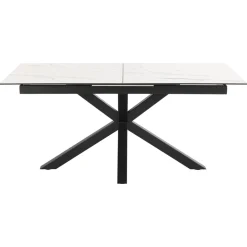 Verdun Matbord 90x168-210 cm Vitt Akranes
