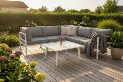 Villac Soffbord 88x88 cm Vit
