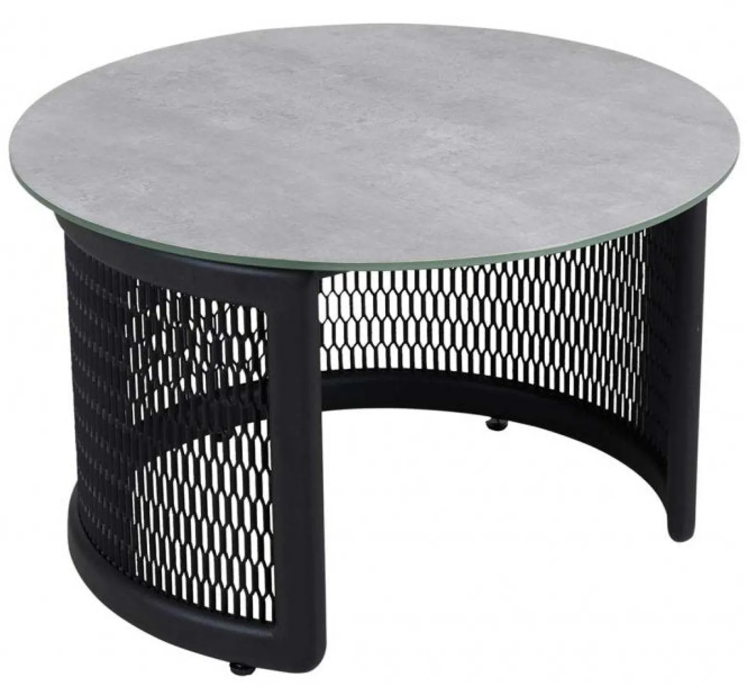 Virgo Soffbord 60 cm Svart/Grå