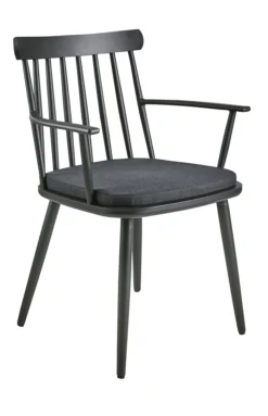 Winsor Karmstol Svart/Raven