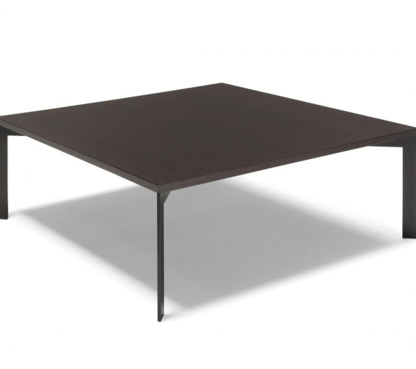 Wire Soffbord 90x90 cm Brown Ash