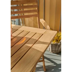 York 70x70 cm Klaffbord Teak