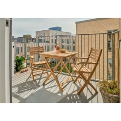 York 70x70 cm Klaffbord Teak