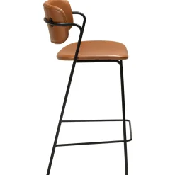 Zed Barstol Vintage Light Brown Art.Leather