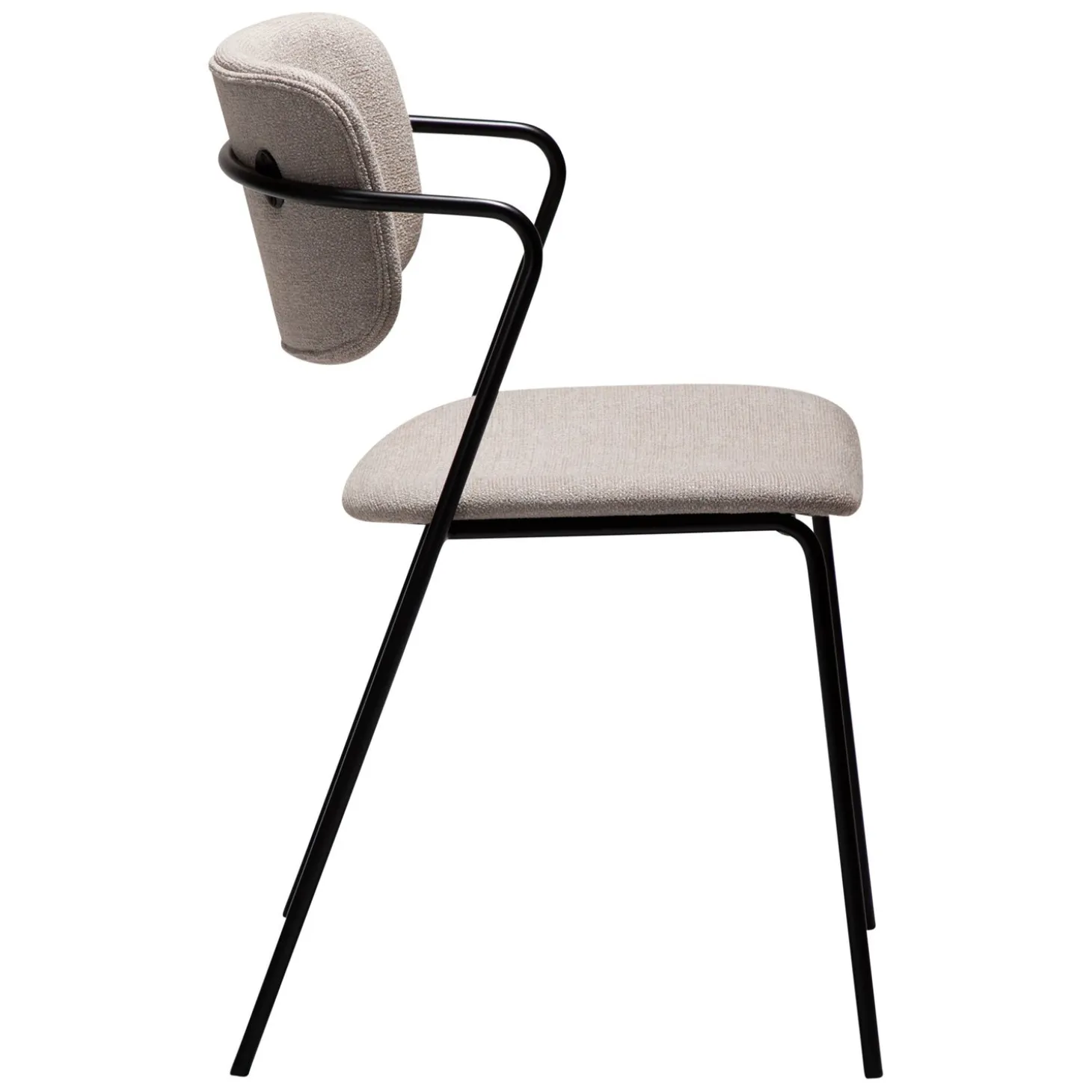 Zed Stol Cashmere bouclé, Black
