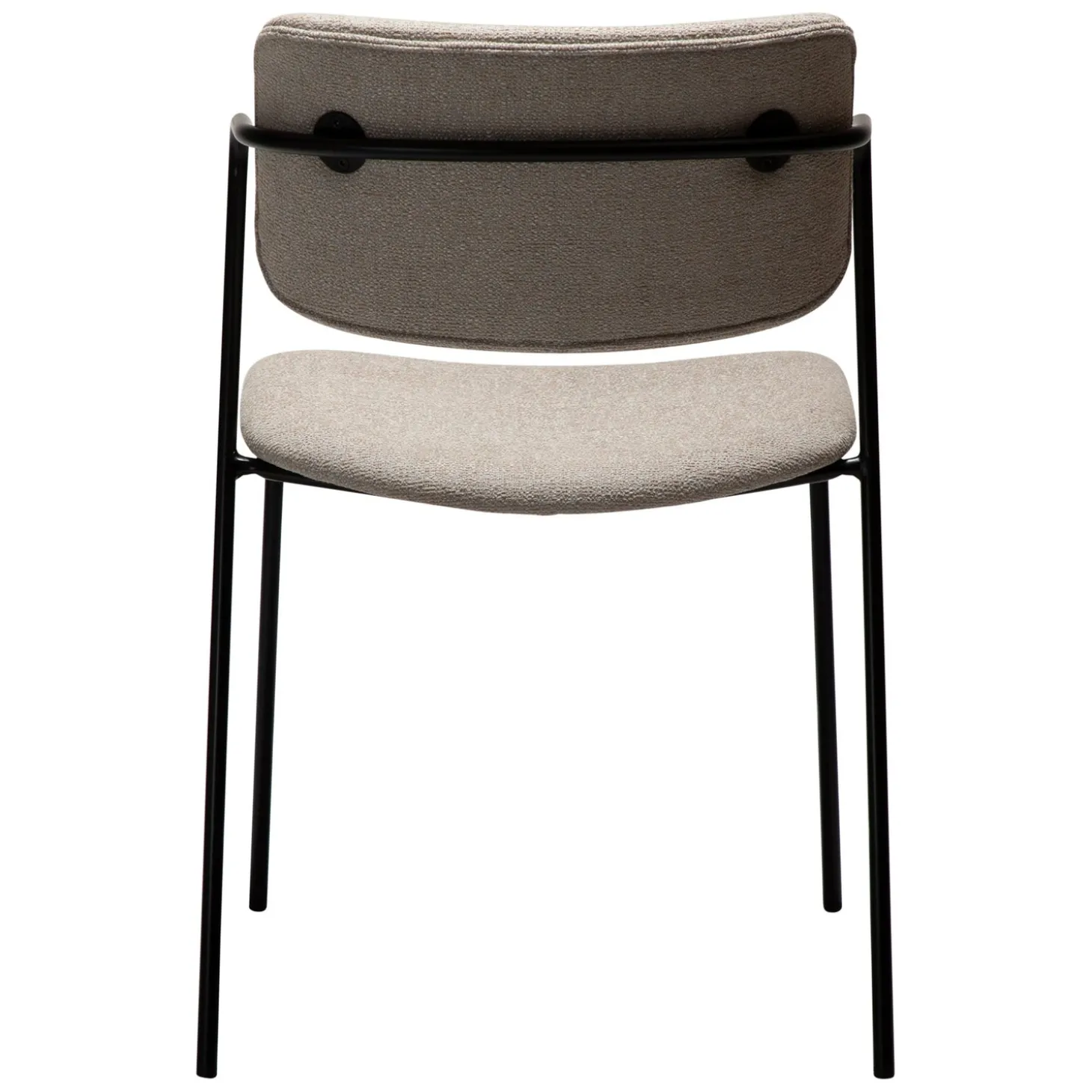 Zed Stol Cashmere bouclé, Black