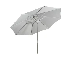 Abriola Parasoll 330x258 cm Grå