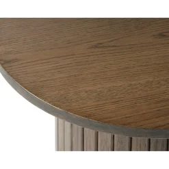 Accento Ø50 cm Sidobord Rökt