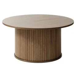Accento Ø90 cm Soffbord Rökt ek