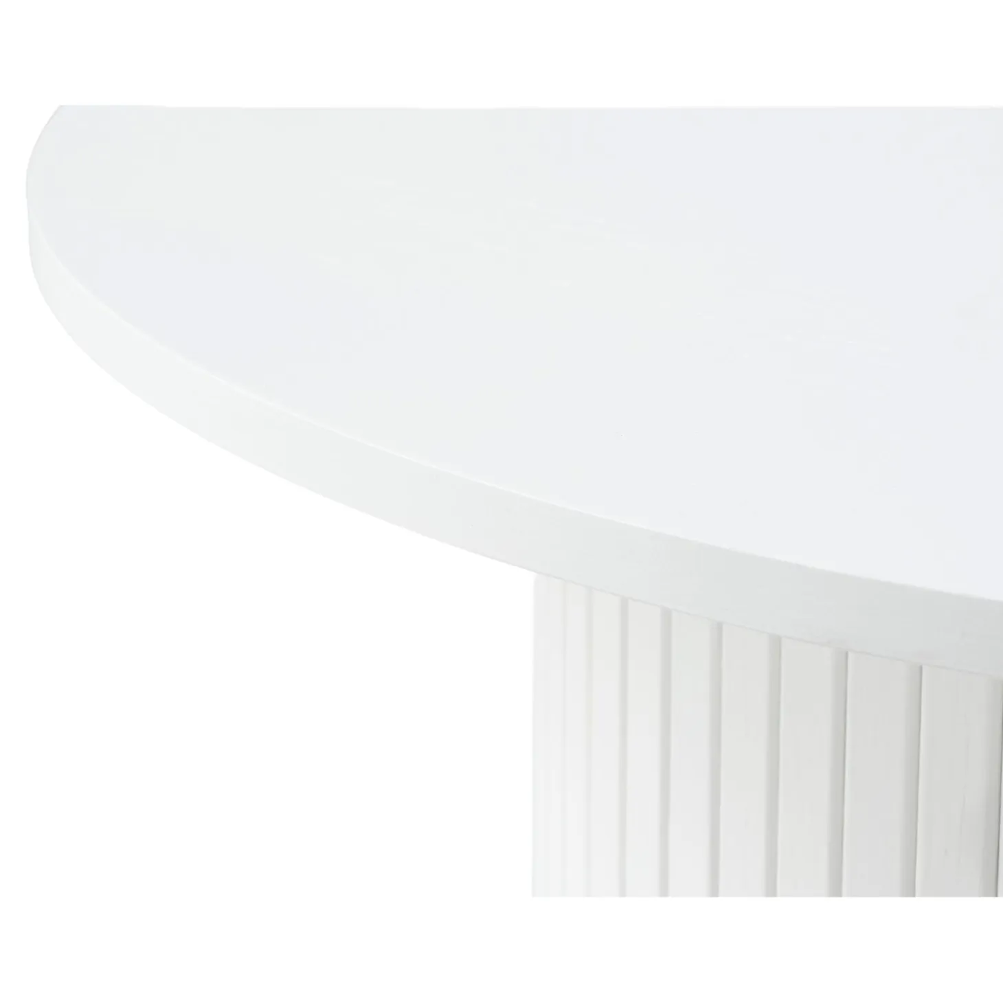 Accento Ø90 cm Soffbord Vit
