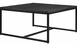 Acero Soffbord 100x100cm Svart
