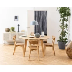Alba Matbord Rund 140 cm Ek