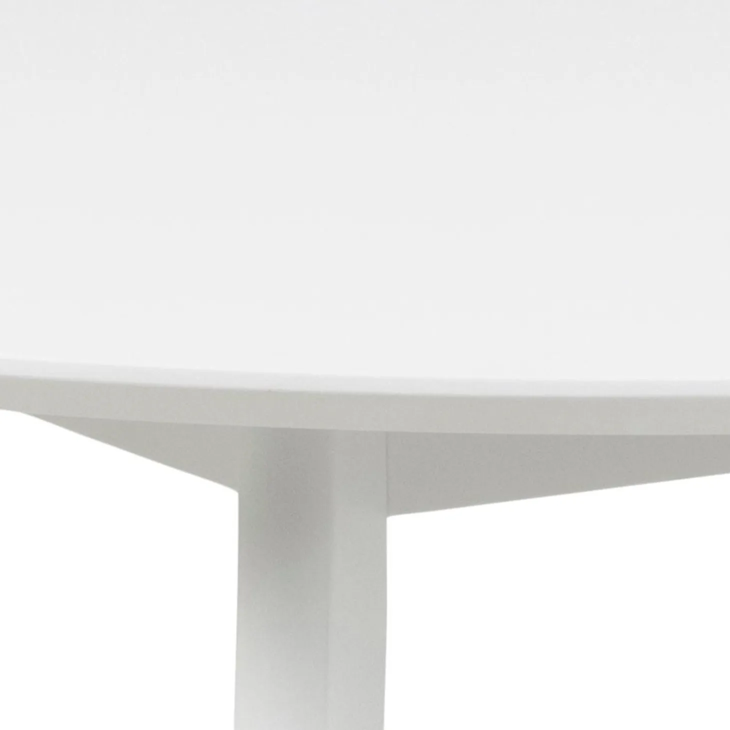 Alba Matbord Rund 105 cm Vit