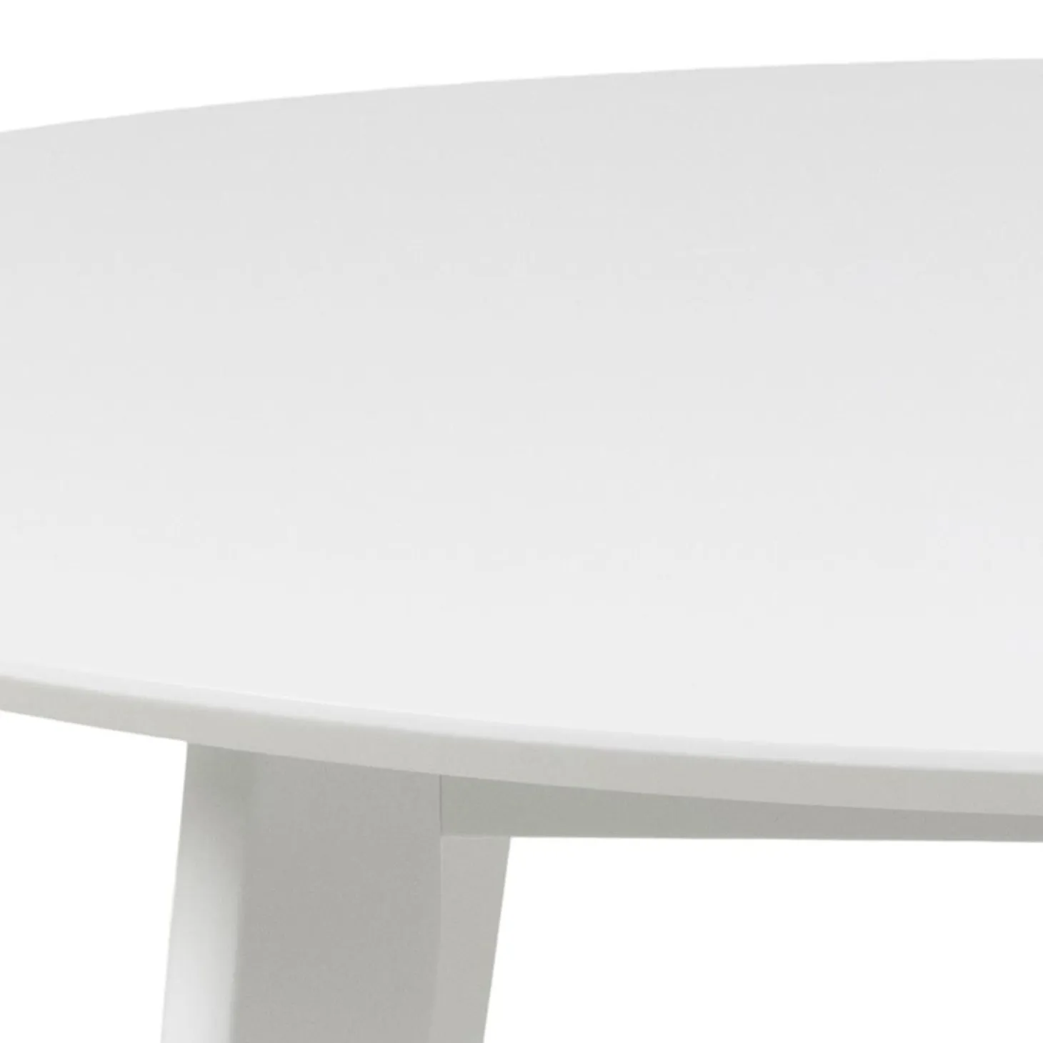 Alba Matbord Rund 105 cm Vit