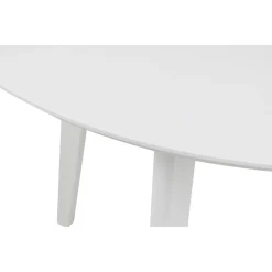 Alba Matbord Rund 105 cm Vit