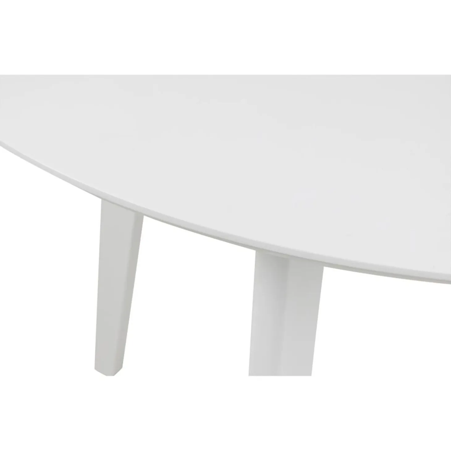 Alba Matbord Rund 105 cm Vit