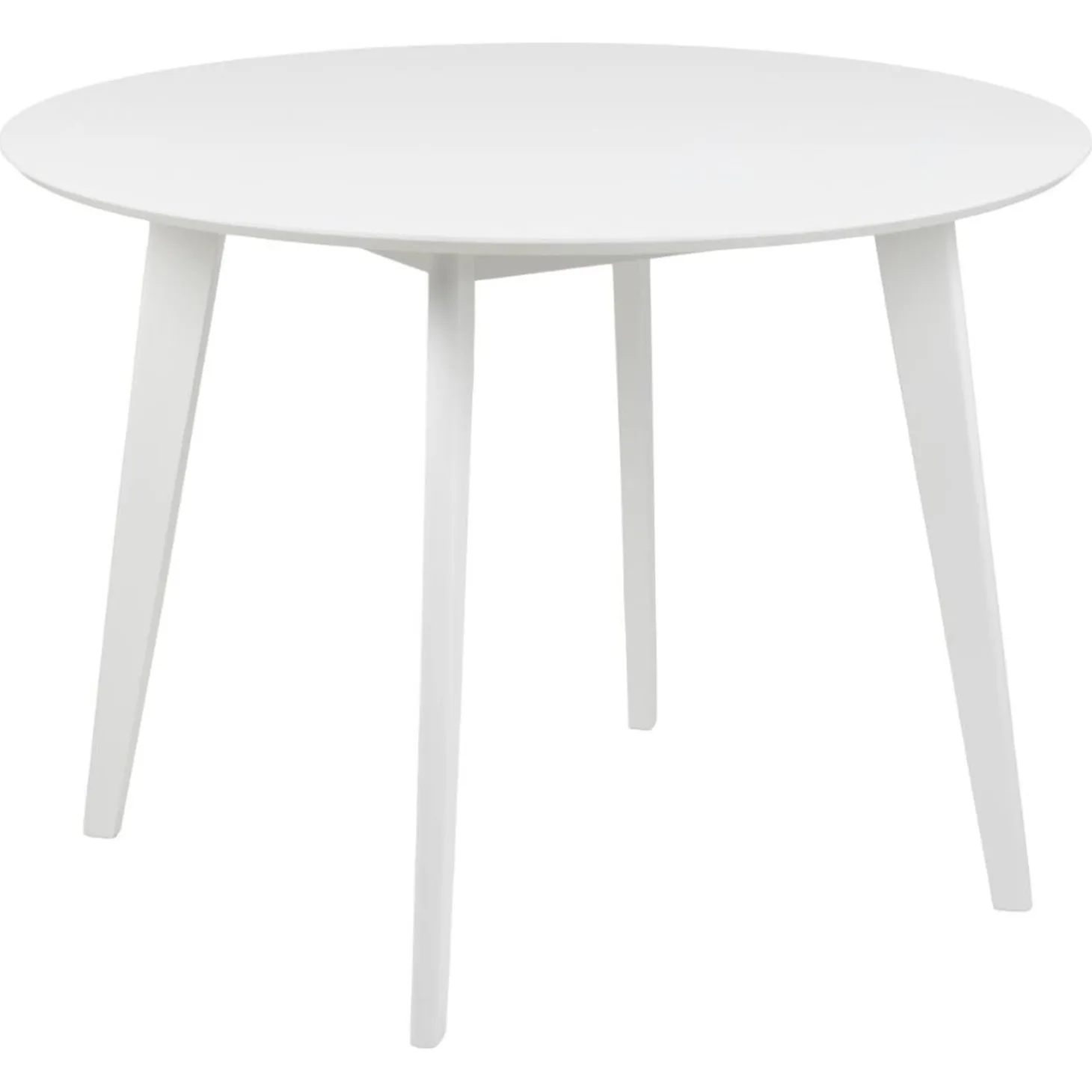 Alba Matbord Rund 105 cm Vit