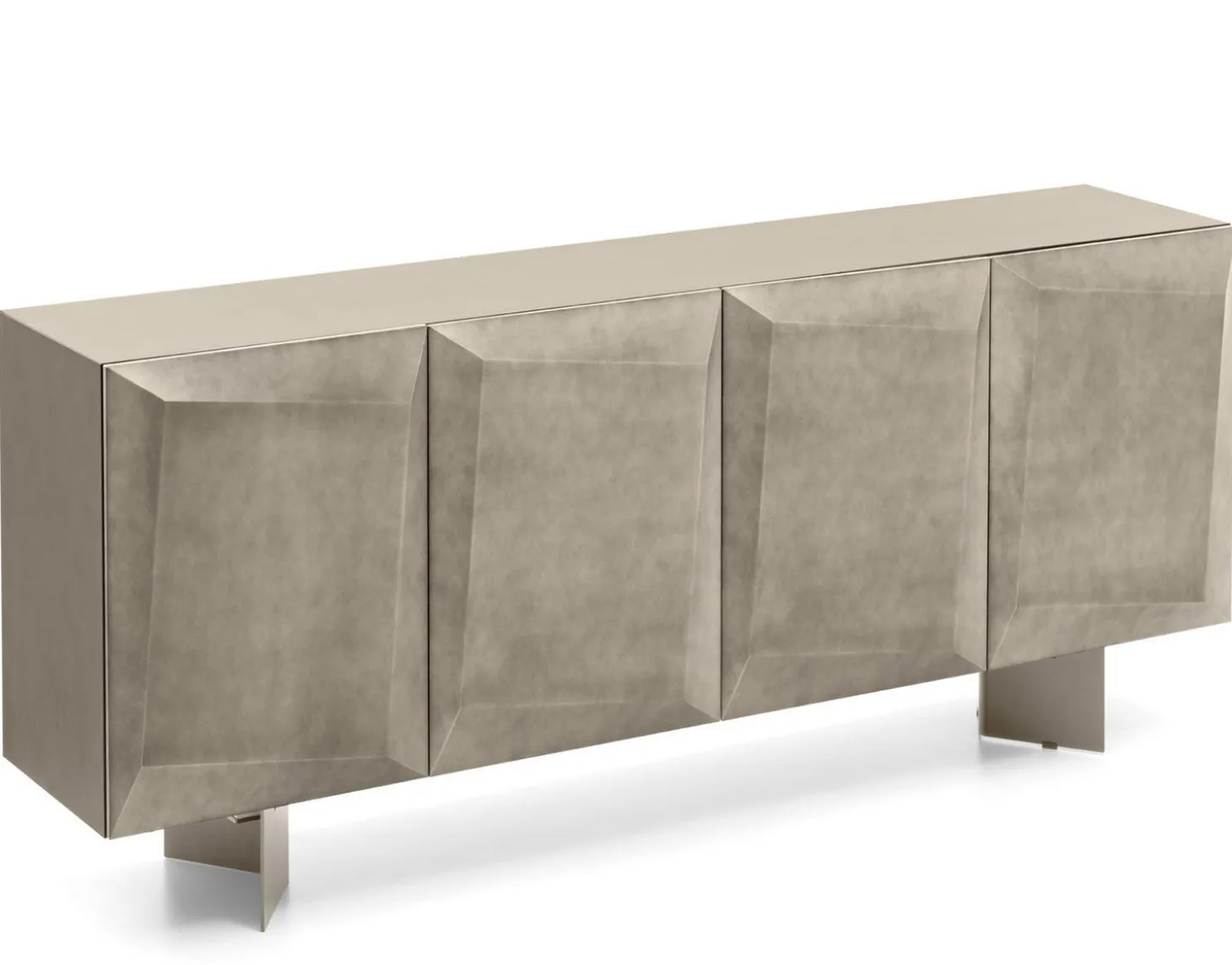 Alterego Sideoboard 4D Brushed Pearl Beige