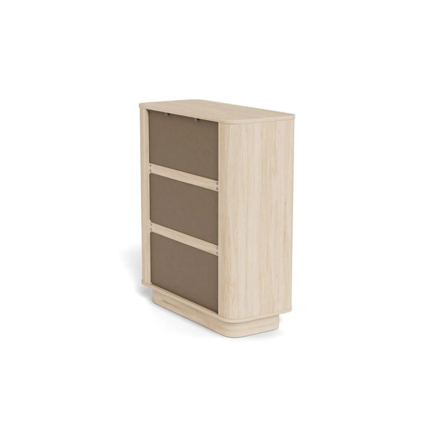 Alturo Byrå 90 cm Vitpigmenterad