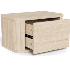 Alturo Sängbord Vitpigmenterad