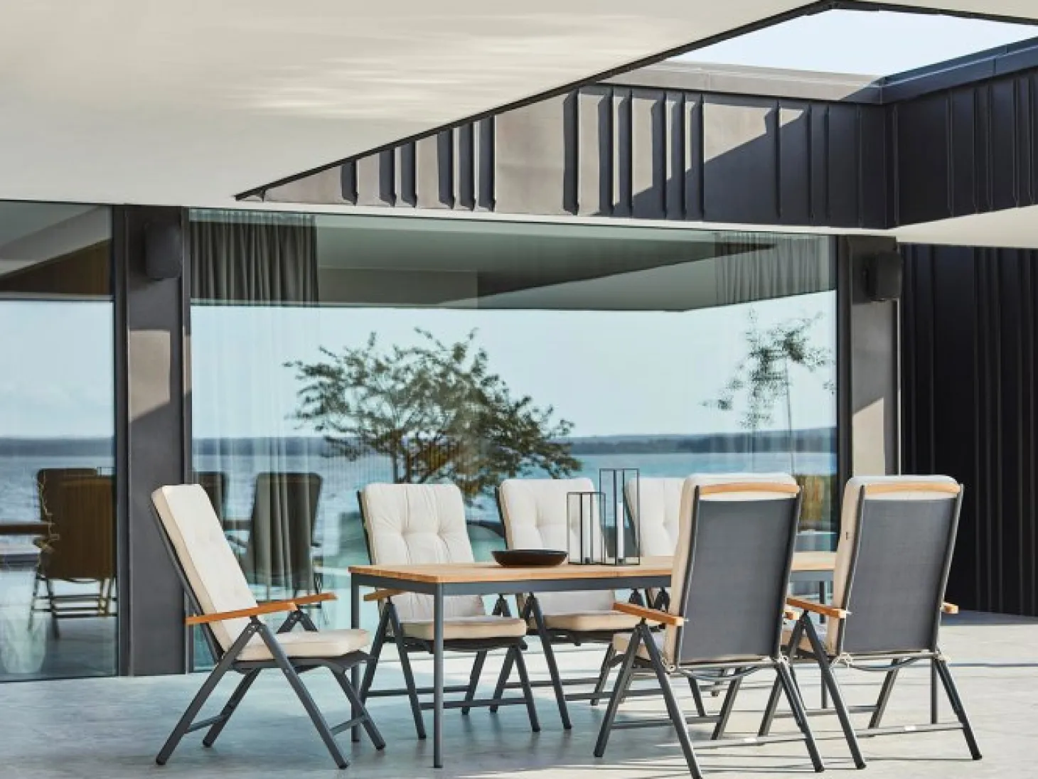 Andy Positionsstol Antracit/Teak