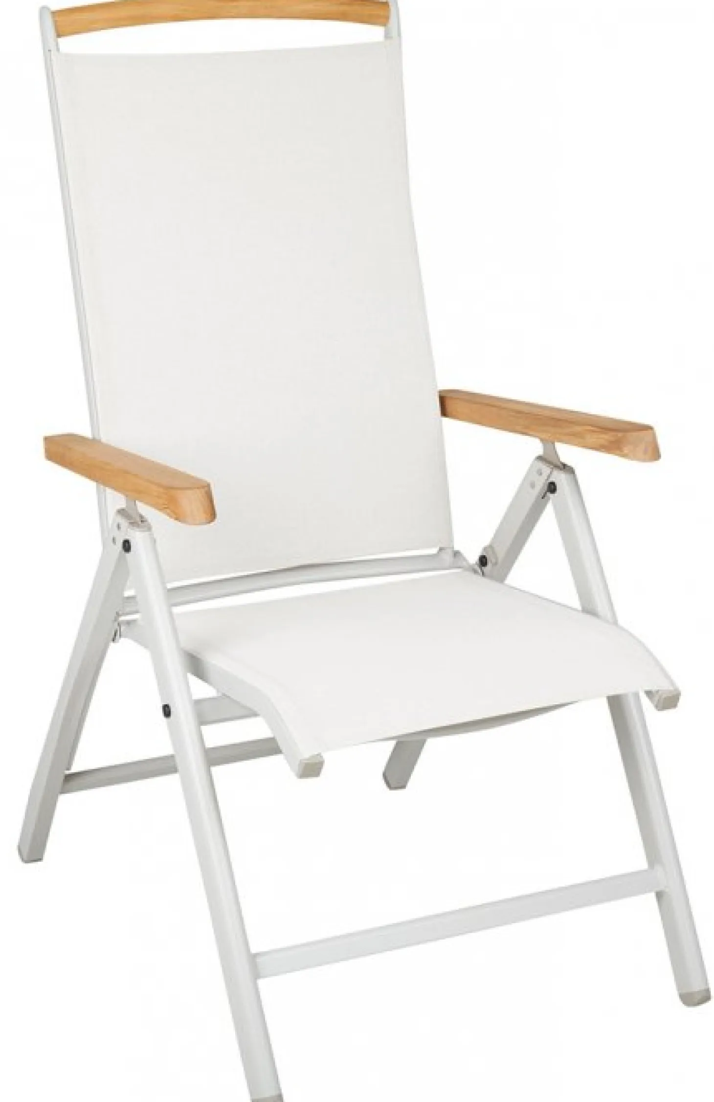 Andy Positionsstol Light Grey/Teak