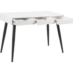 Angelica Skrivbord 110x50 cm Vit/Svart