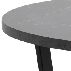 Angers Matbord Rund 110 cm Izmir-marmor
