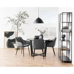 Angers Matbord Rund 110 cm Izmir-marmor