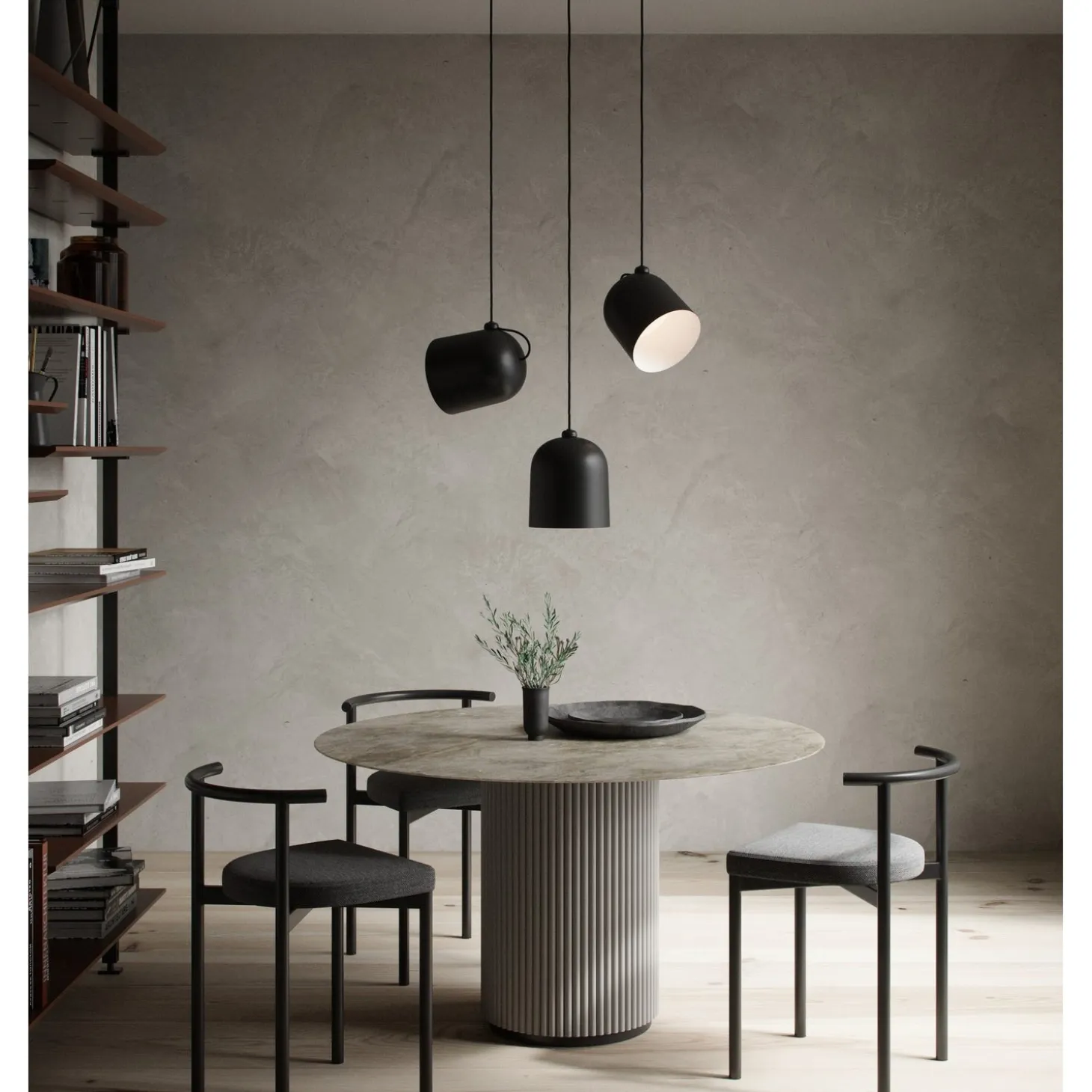 Angle E27 Taklampa Svart