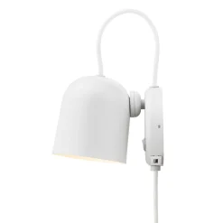 Angle Vägglampa Vit/Telegrå