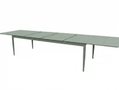 Anzio Matbord XL 110x266-396 cm Topia Grön