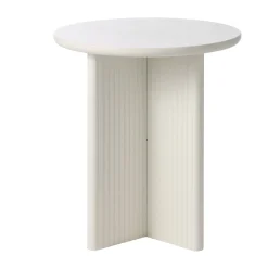 Arco Sidobord Ø50 cm Greige
