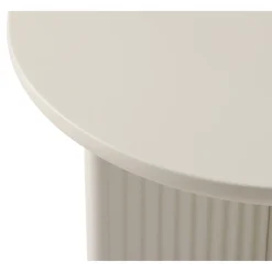 Arco Sidobord Ø50 cm Greige