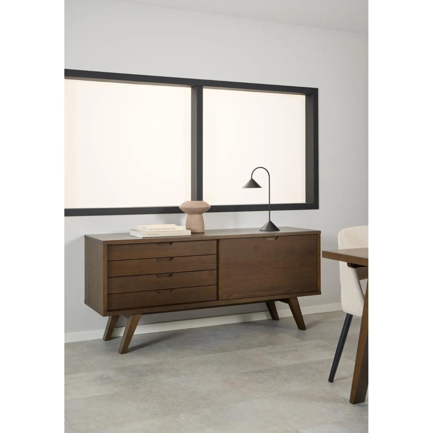 Arendal Sideboard 160x45 cm Rökt Ek