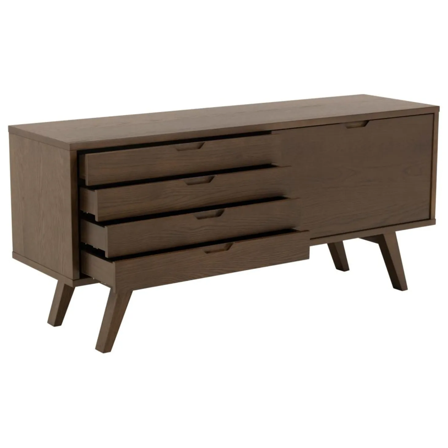 Arendal Sideboard 160x45 cm Rökt Ek