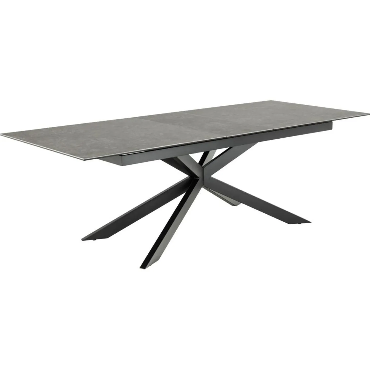 Armand Matbord 100x200-240 cm Svart Fairbanks