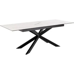 Armand Matbord 90x168-210 cm Vitt Akranes