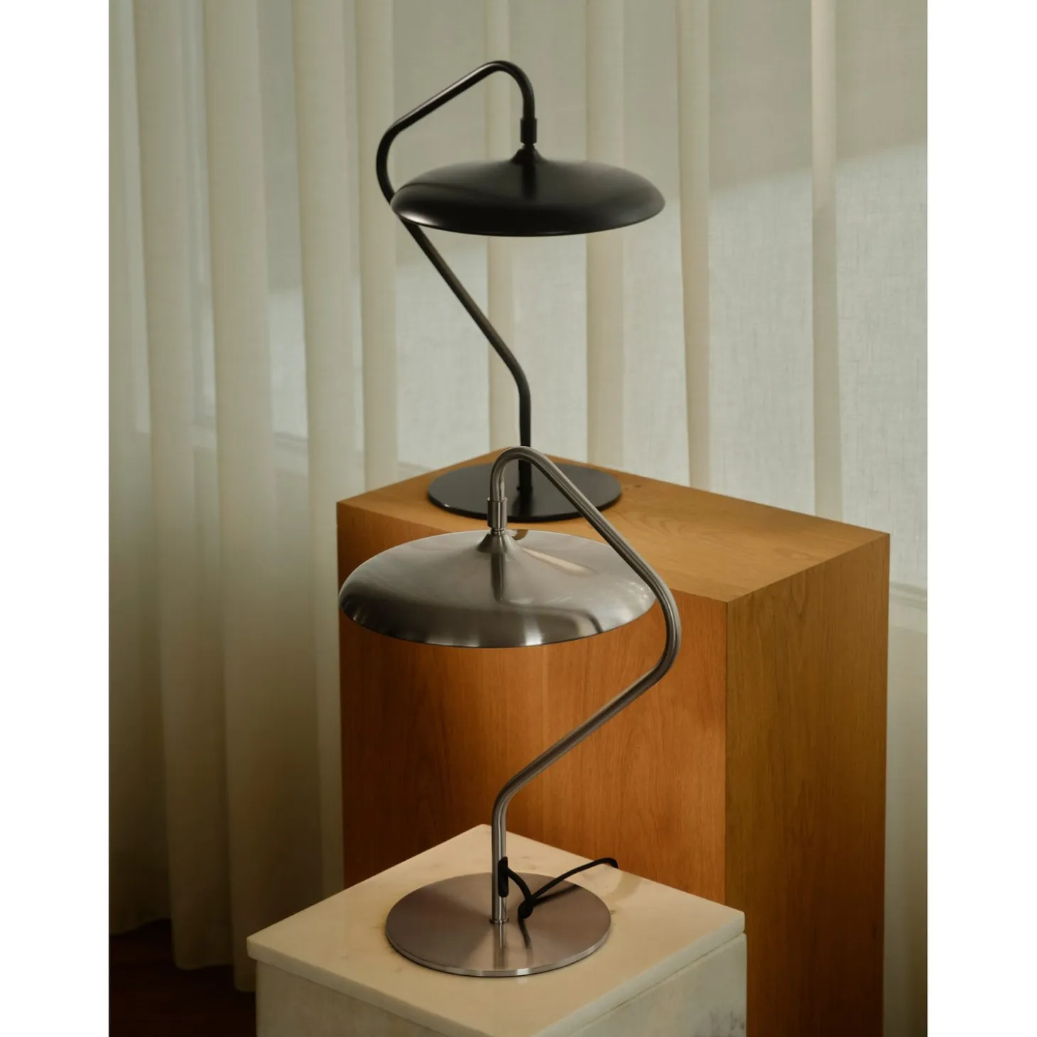 Artist Bordslampa Rostfritt Stål