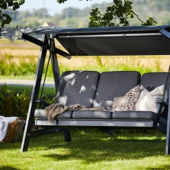 Aspö Hammock Orkangrå/Beige