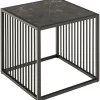 Auxerre Sidobord 40x40x40 cm Izmir-marmor
