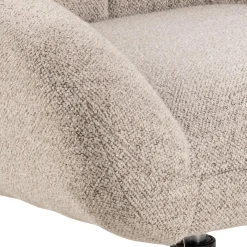 Avril Vilofåtölj Monza tyg Beige