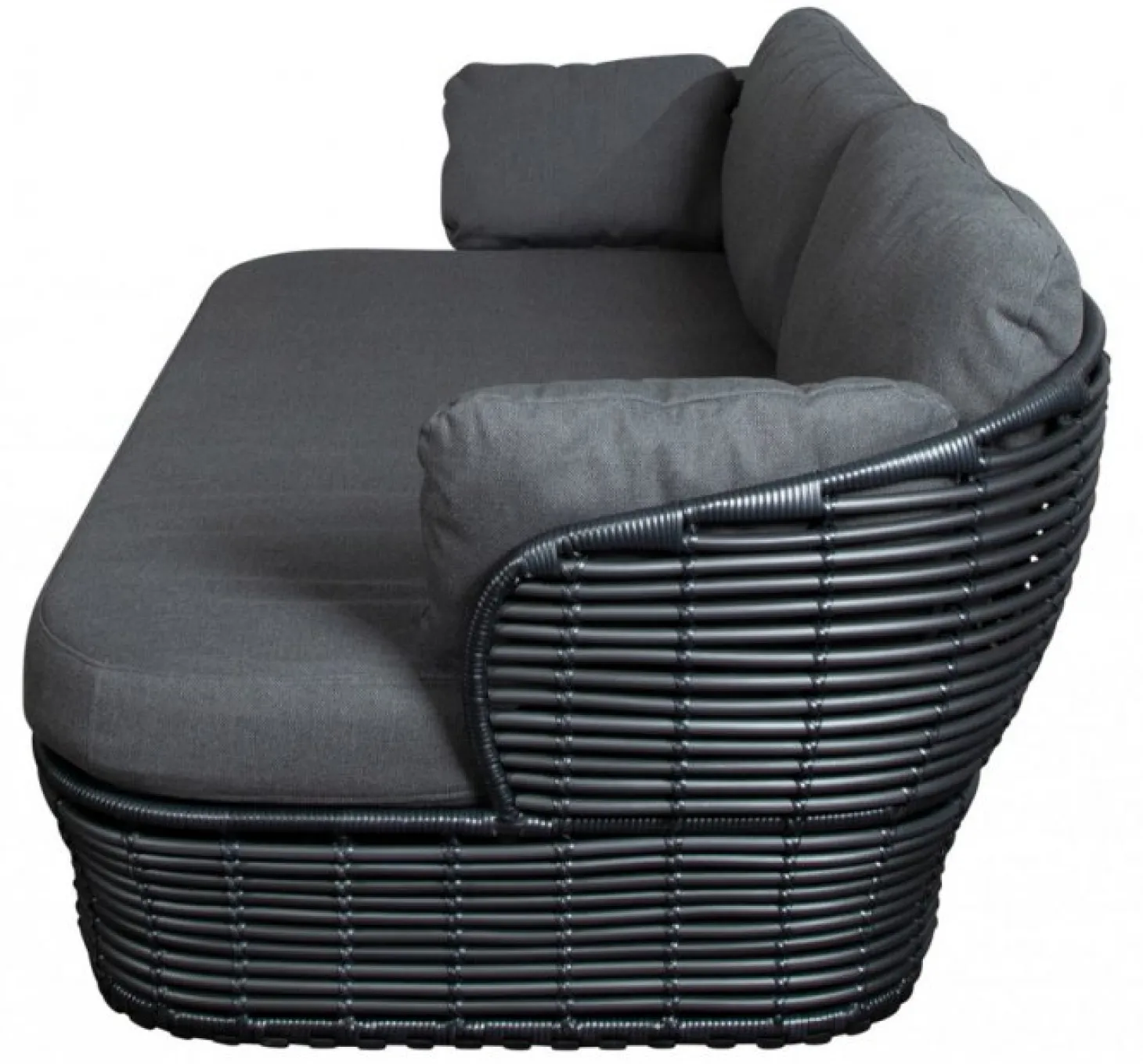 Basket Loungesoffa 2-Sits Grafit