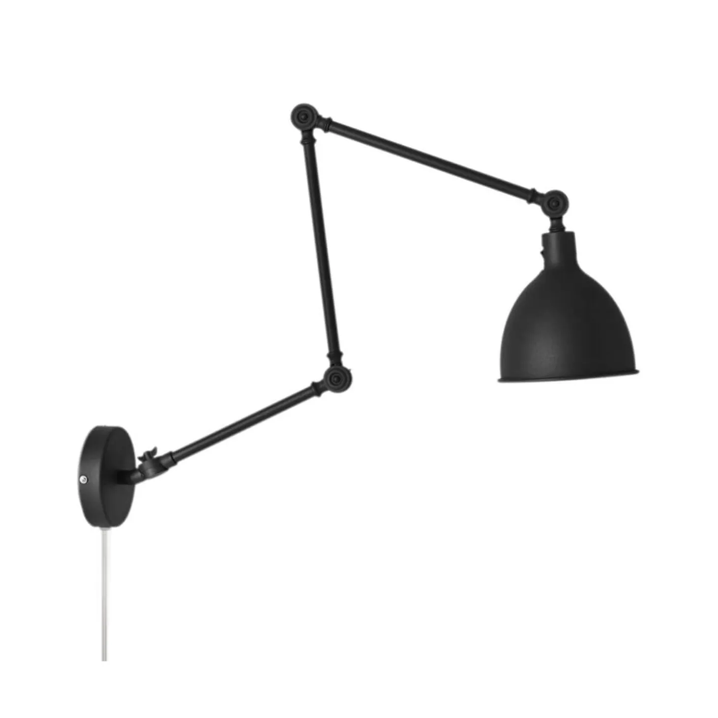Bazar Vägglampa Sandsvart