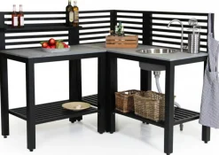 Bellac Utekök Hörn Svart