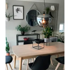 Bellissimo Grande Taklampa Rökgrå