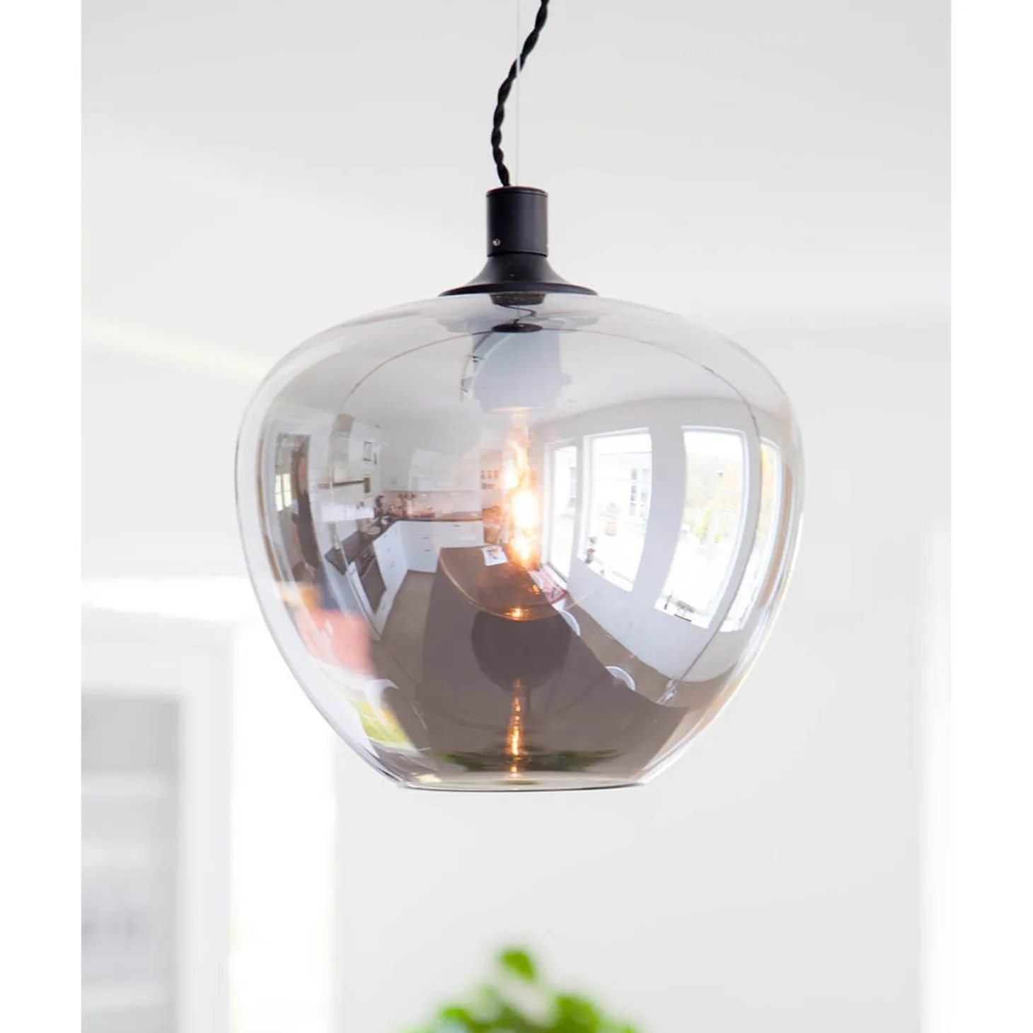 Bellissimo Taklampa Rökgrå