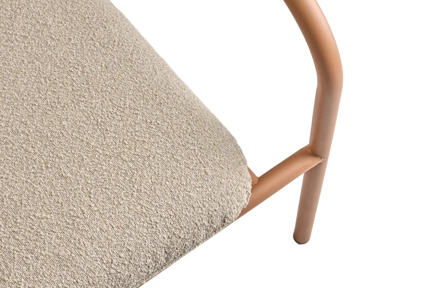 Bendt 2-sits Utesoffa Peach/Teddy Beige
