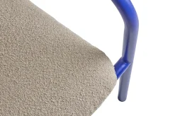 Bendt Utefåtölj Indigo Blue/Teddy Beige