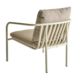 Bendt Utefåtölj Pearl White/Teddy Beige